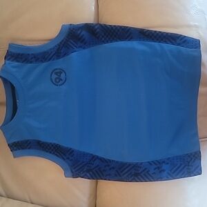 Old Navy boys blue tank top medium